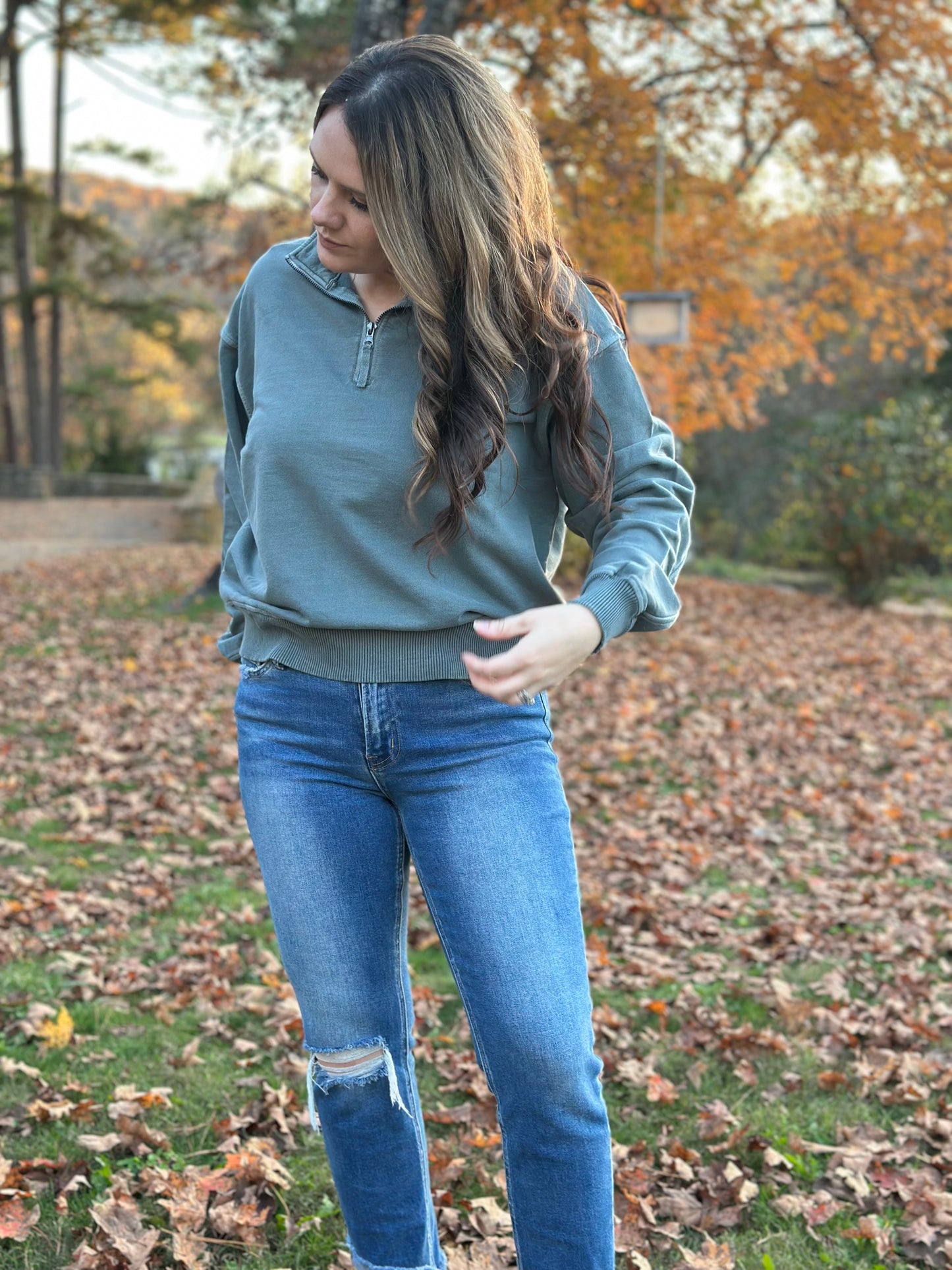 Layla Half Zip Pull Over