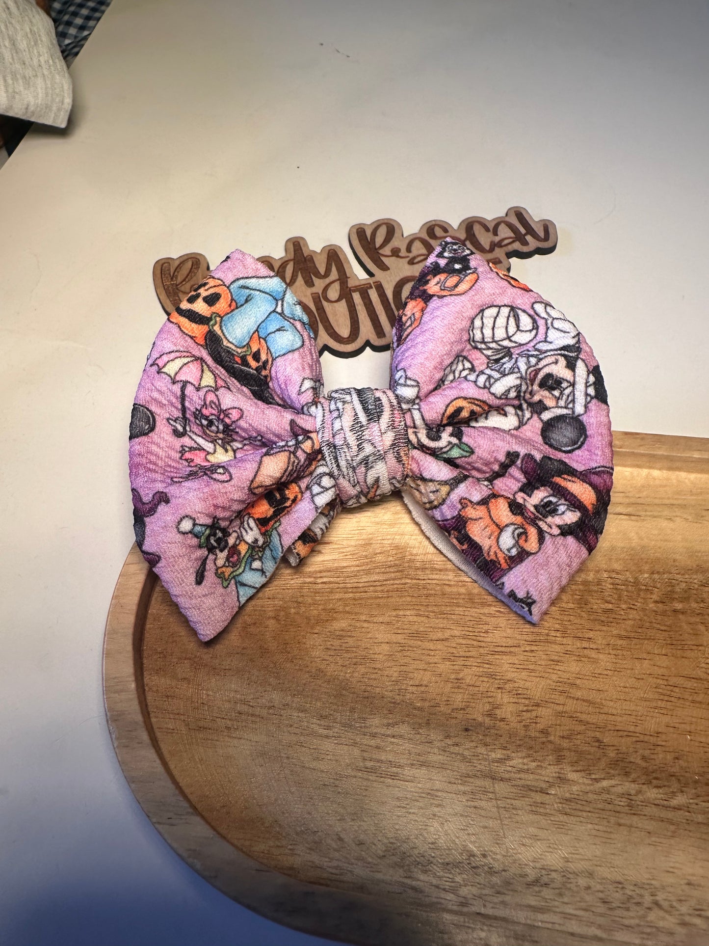 Mickey’s Halloween Bow