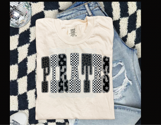 Pirate Checker Tee