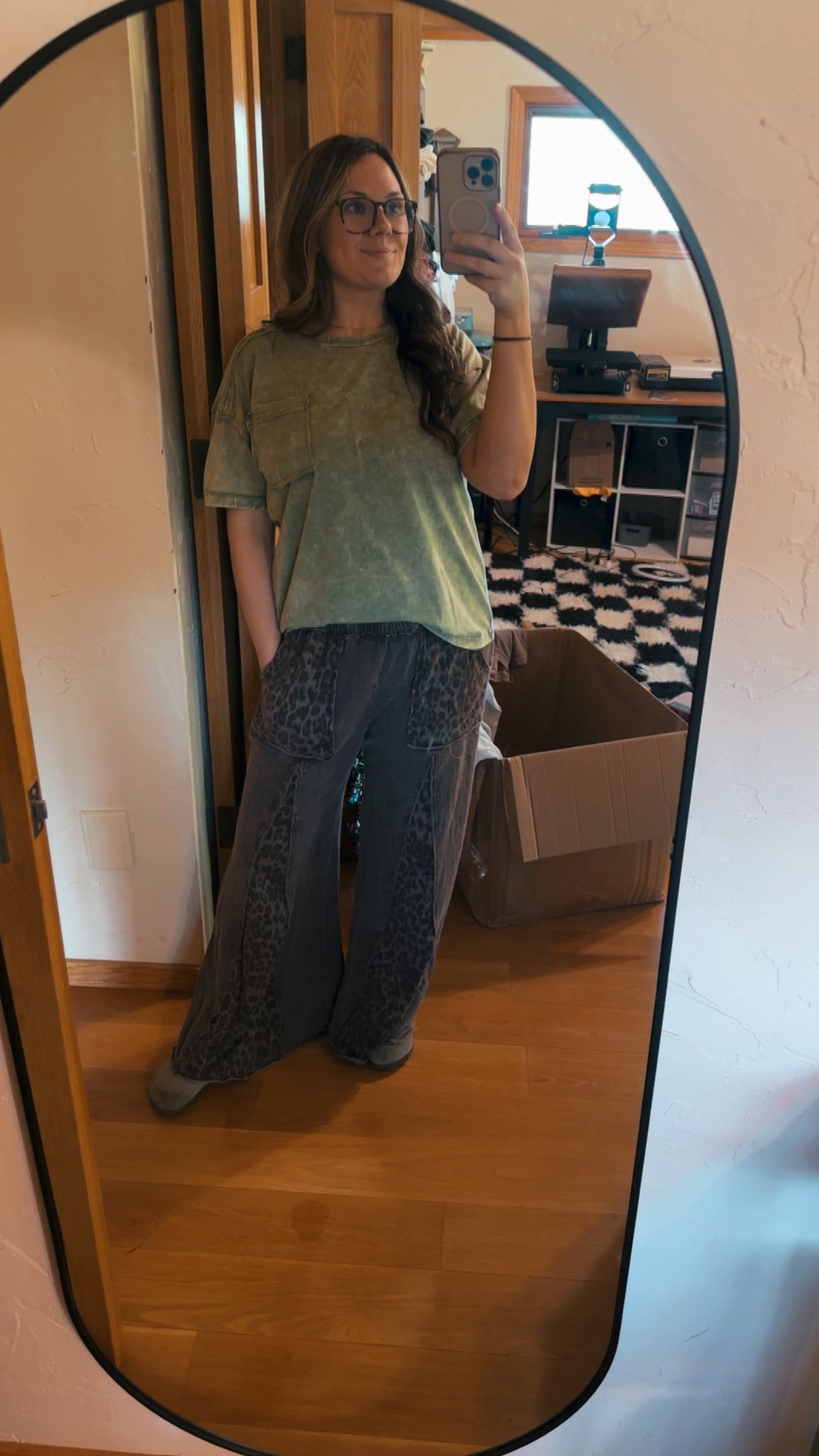 Olive Acid Top