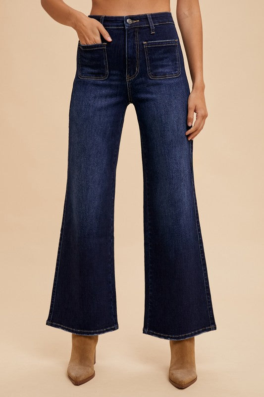 Annie High Rise Flare Jean