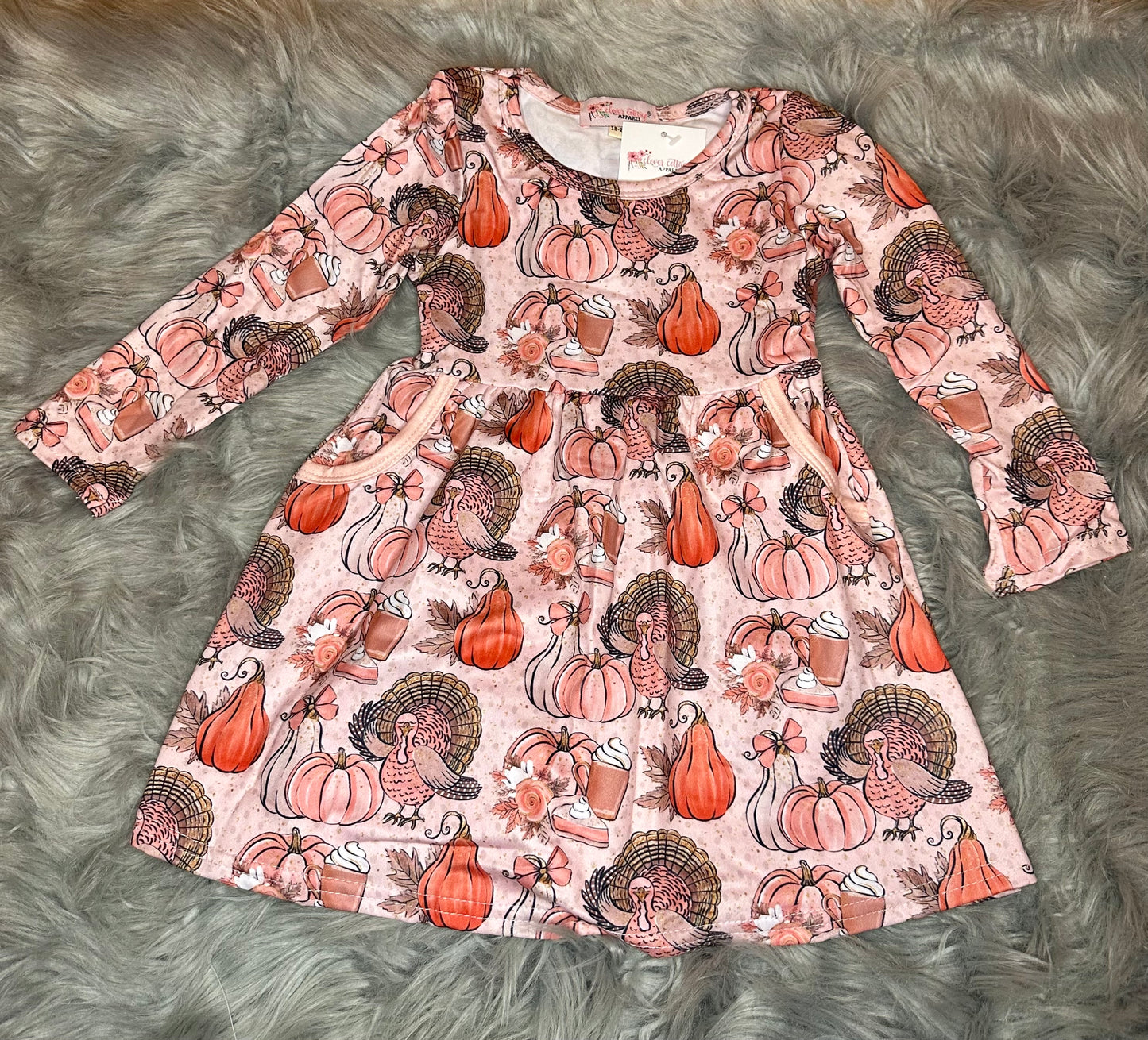 Pink Pumpkin Dress