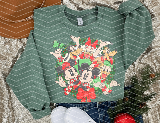 Mickey's Christmas Wreath Tee