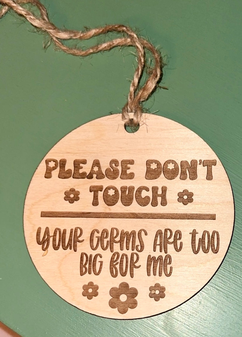 Boho Germ Tag