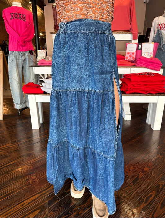 Alyssa Denim Skirt