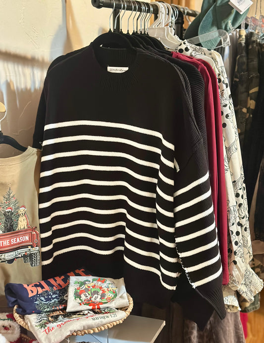 Harrison Stripe Sweater
