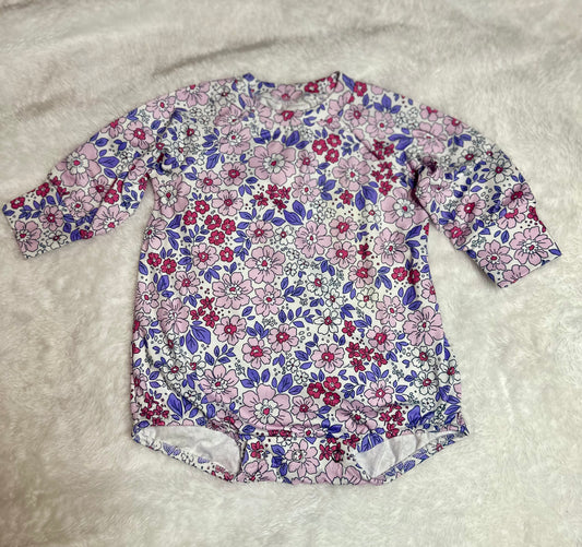 Violet Bubble Romper