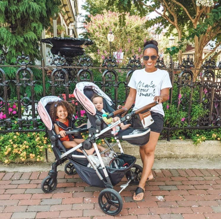 Coffee & Cream Travel Stroller Caddy