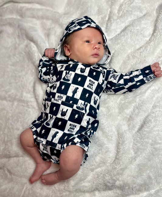 Hooded Bamboo Romper