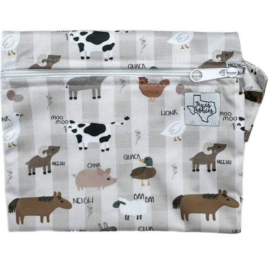 Farm Animals - Mini Wet Bag