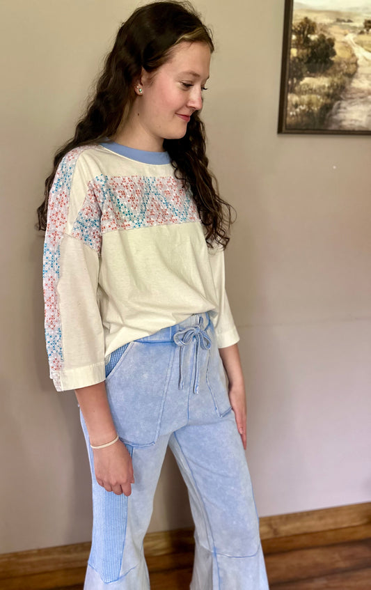 Patchwork Breeze Top