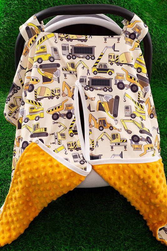 Construction Mania Car Seat Cover