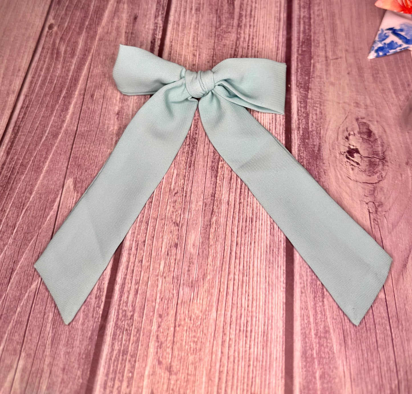 Pony Tail Clip Bow