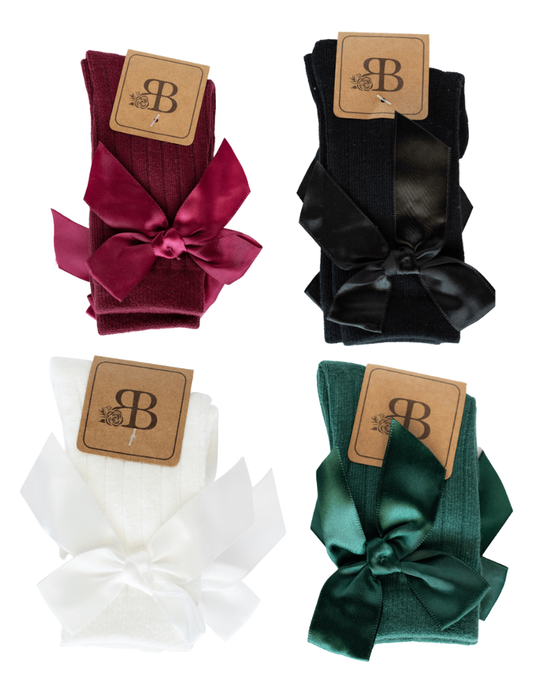 Martha Bow Midi Socks