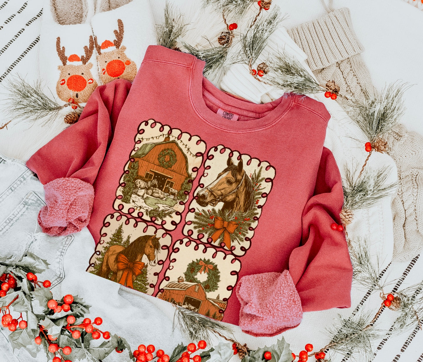 Christmas on the Farm Tee