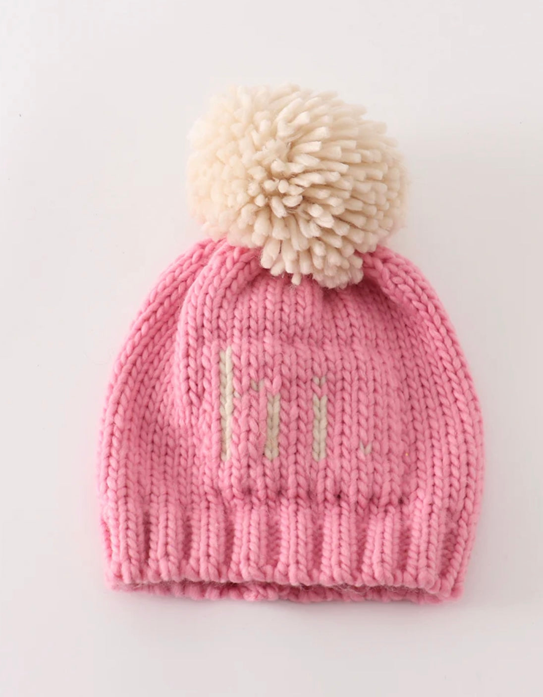 Pom Pom Beanie- Hi