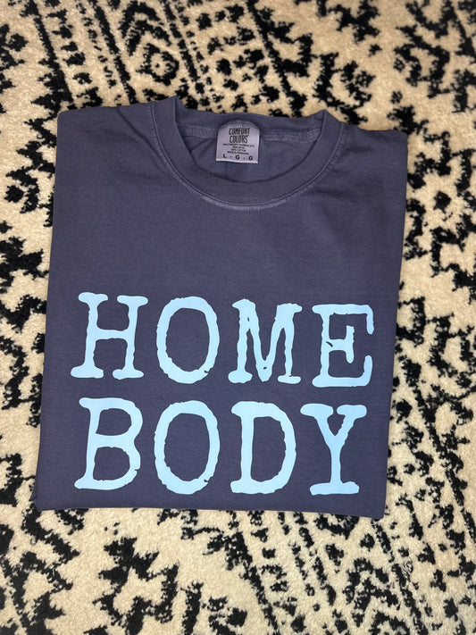 Homebody Navy Tee