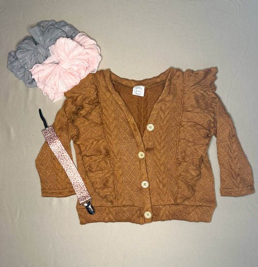 Ruffle Cardigan