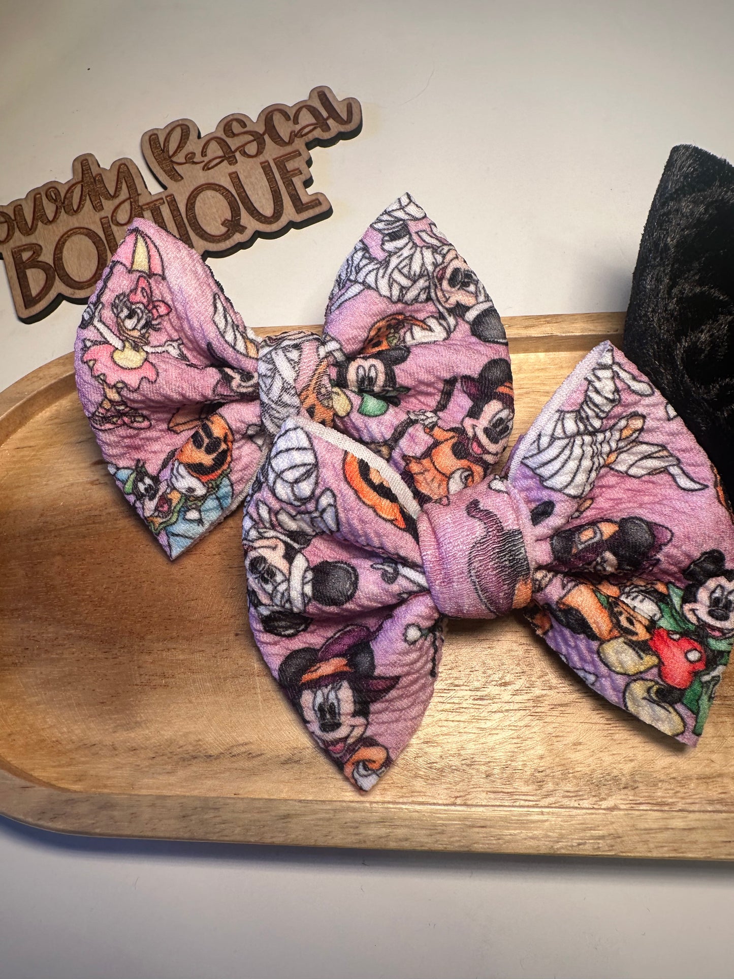 Mickey’s Halloween Bow