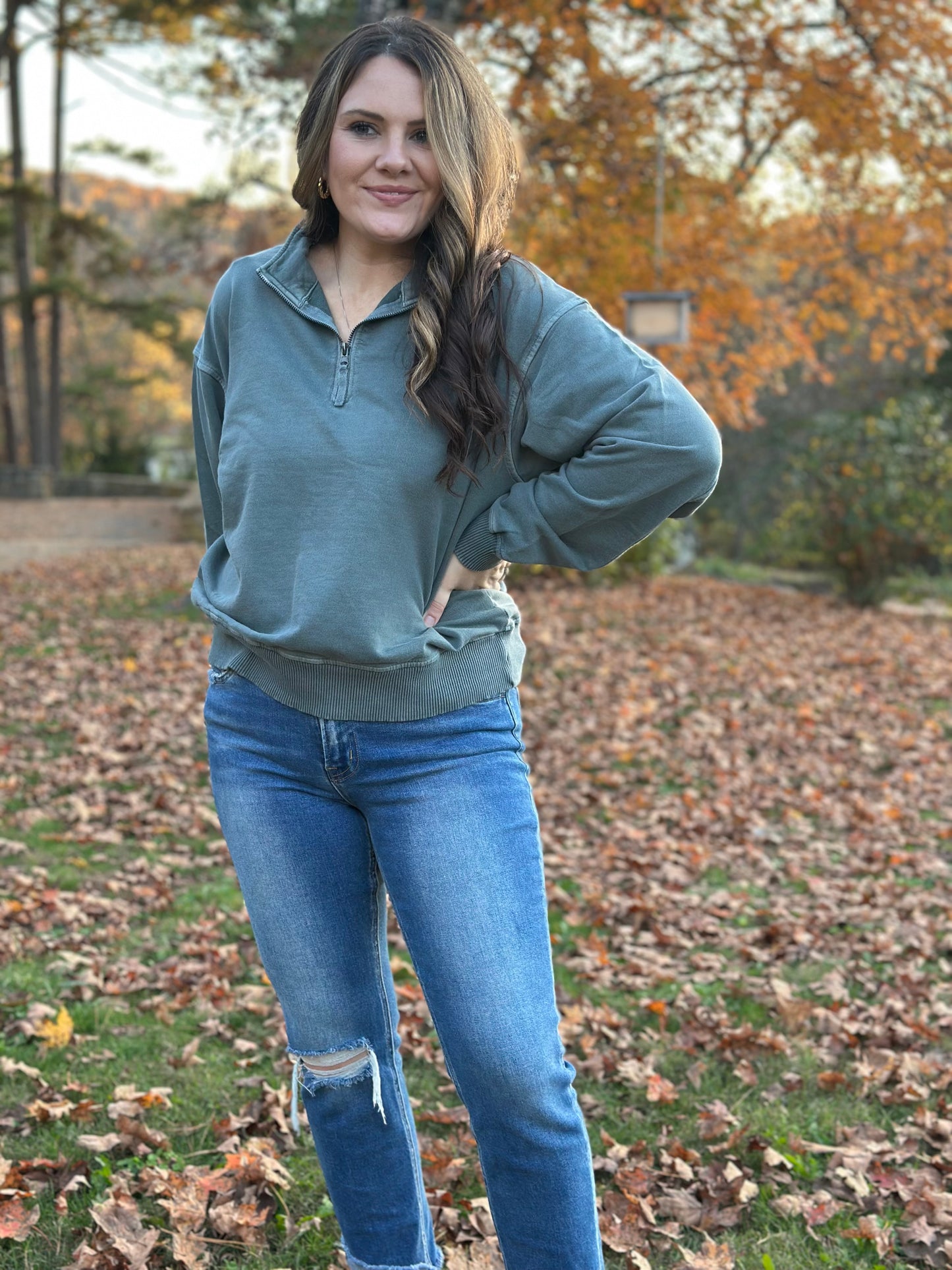 Layla Half Zip Pull Over