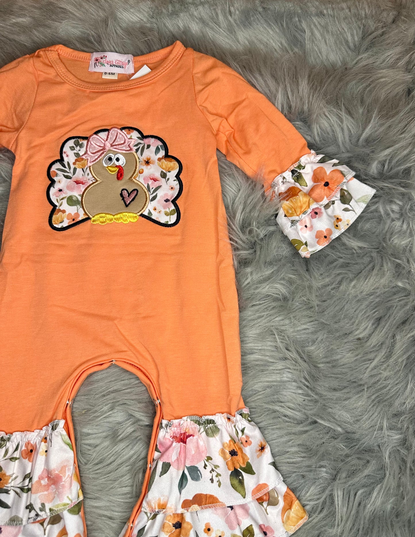 Blossom the Turkey Romper