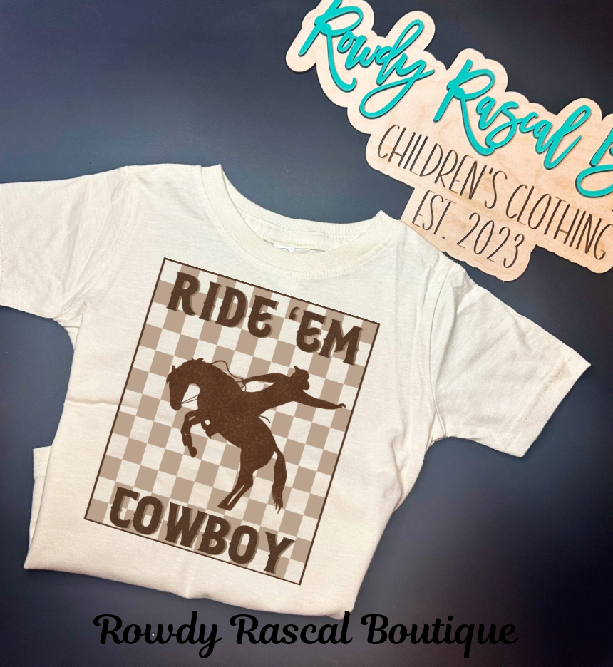 Ride ‘em Cowboy Tee