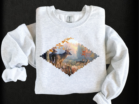 Whitetail Diamond Sweatshirt