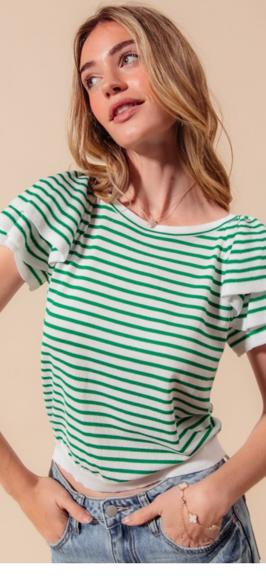 Lucky Stripe Top