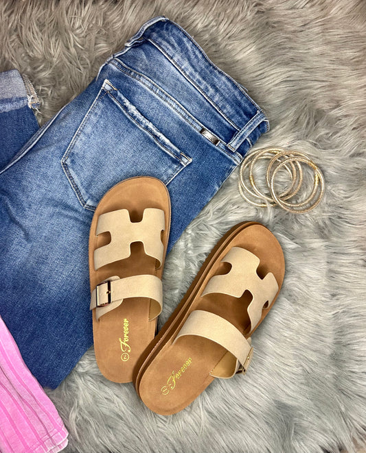 Emilee Taupe Sandal