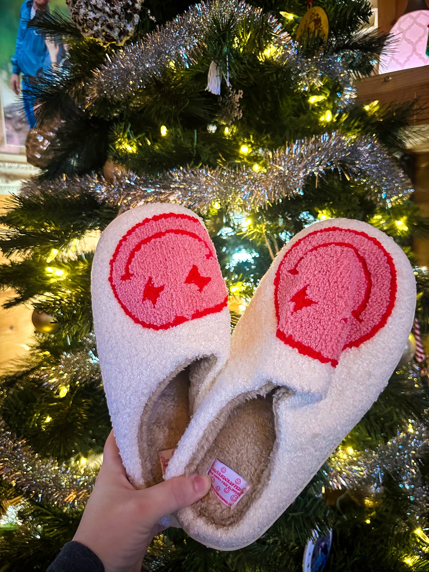 Women’s Smiley Slippers