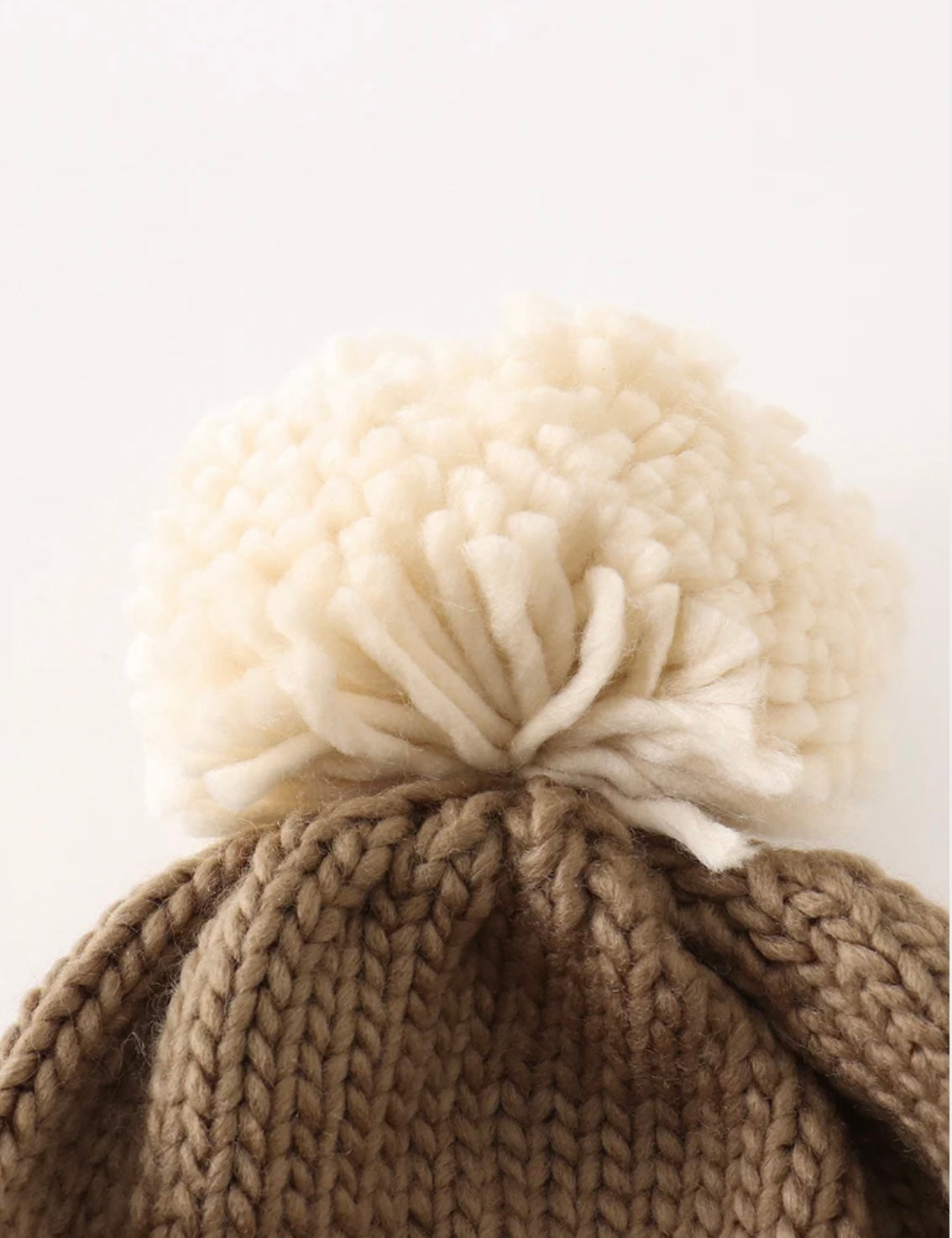 Mushroom Pom Pom Beanie