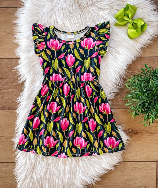 Pink Magnolia Dress