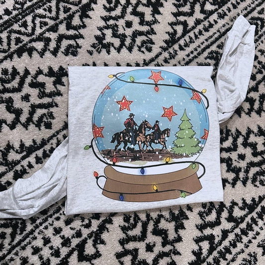 Cowboy Christmas Snowglobe ❄️