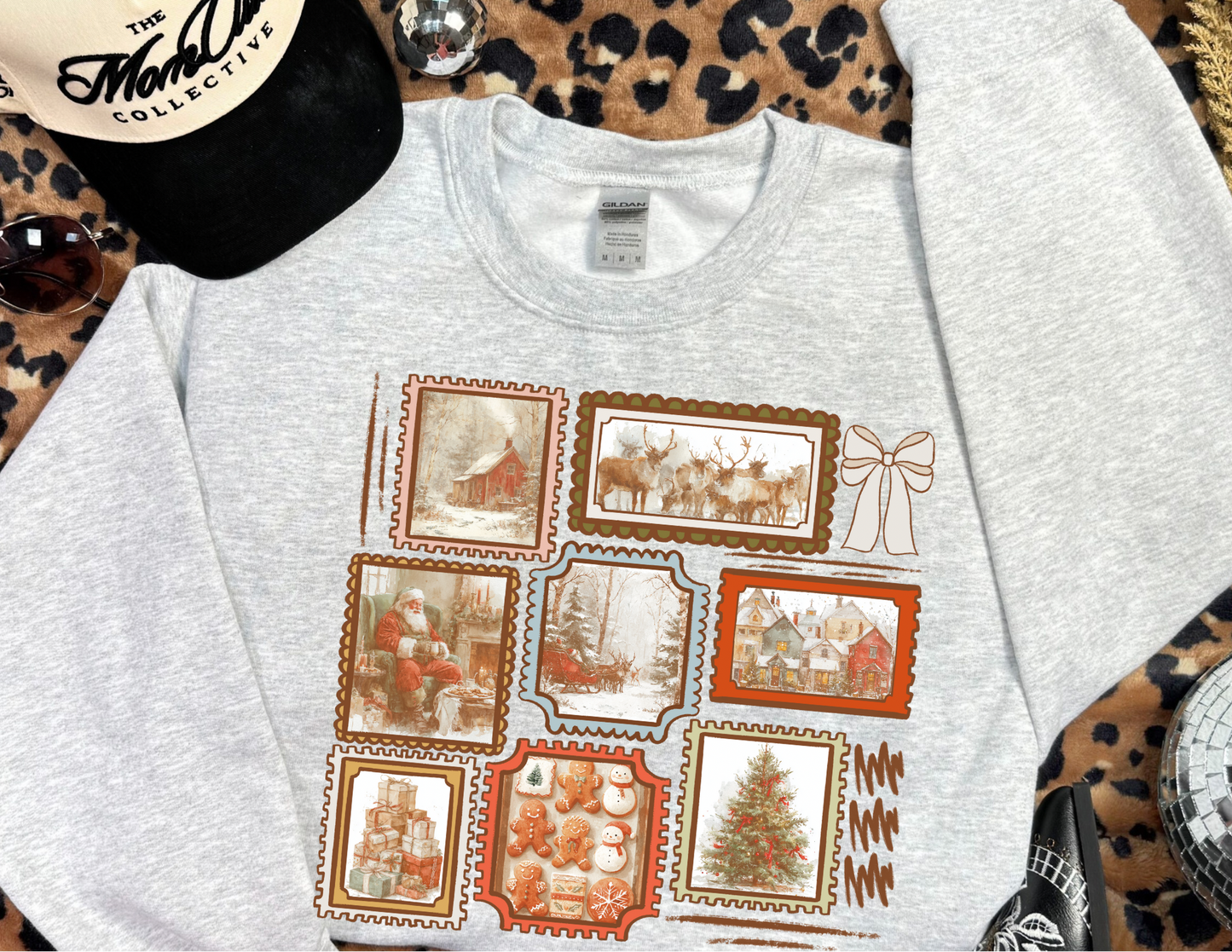 Vintage Stamps Christmas