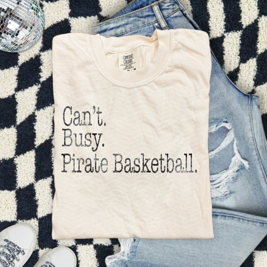 Busy. Pirate Basketball