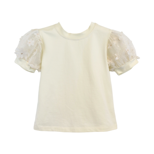 Floral Puff Sleeve Top
