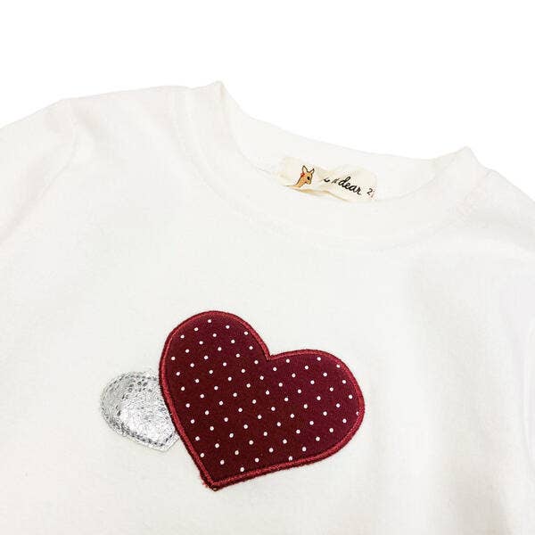 Julie Heart Patch Long Sleeve
