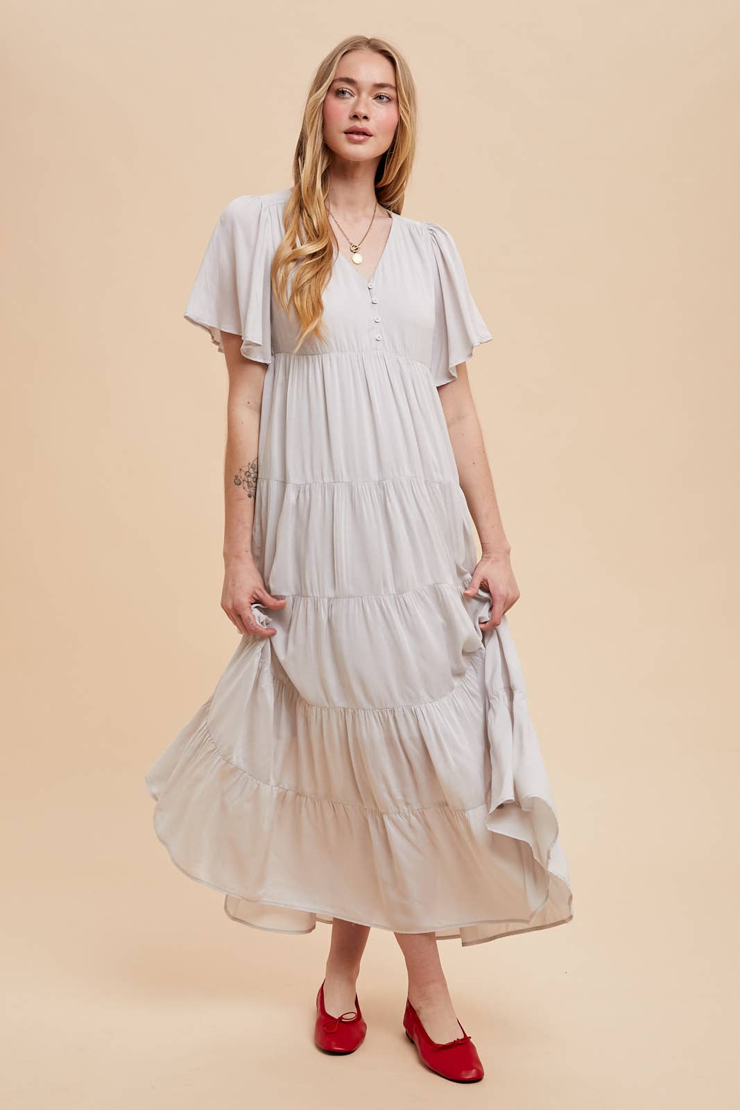 Porcelain Flowly Maxi