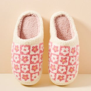 Pink Magnolia Slippers