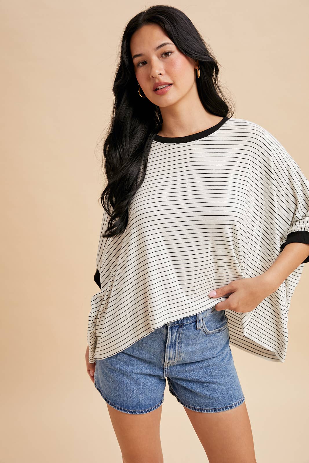 Dolman Stripe Top