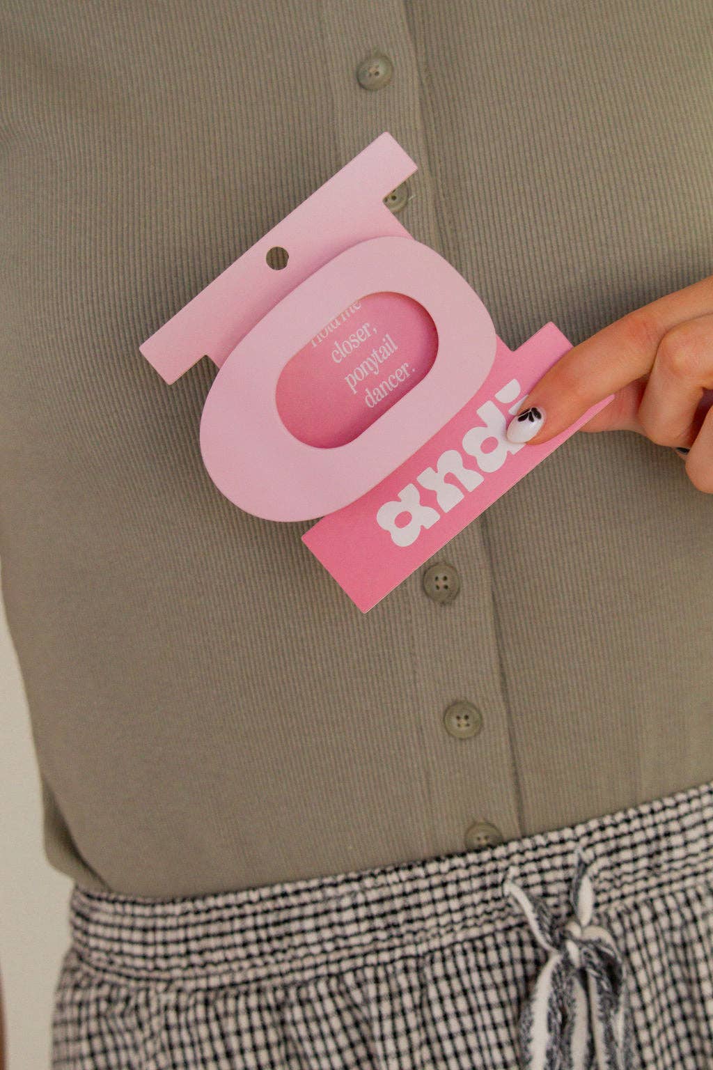 Flat Claw Clip