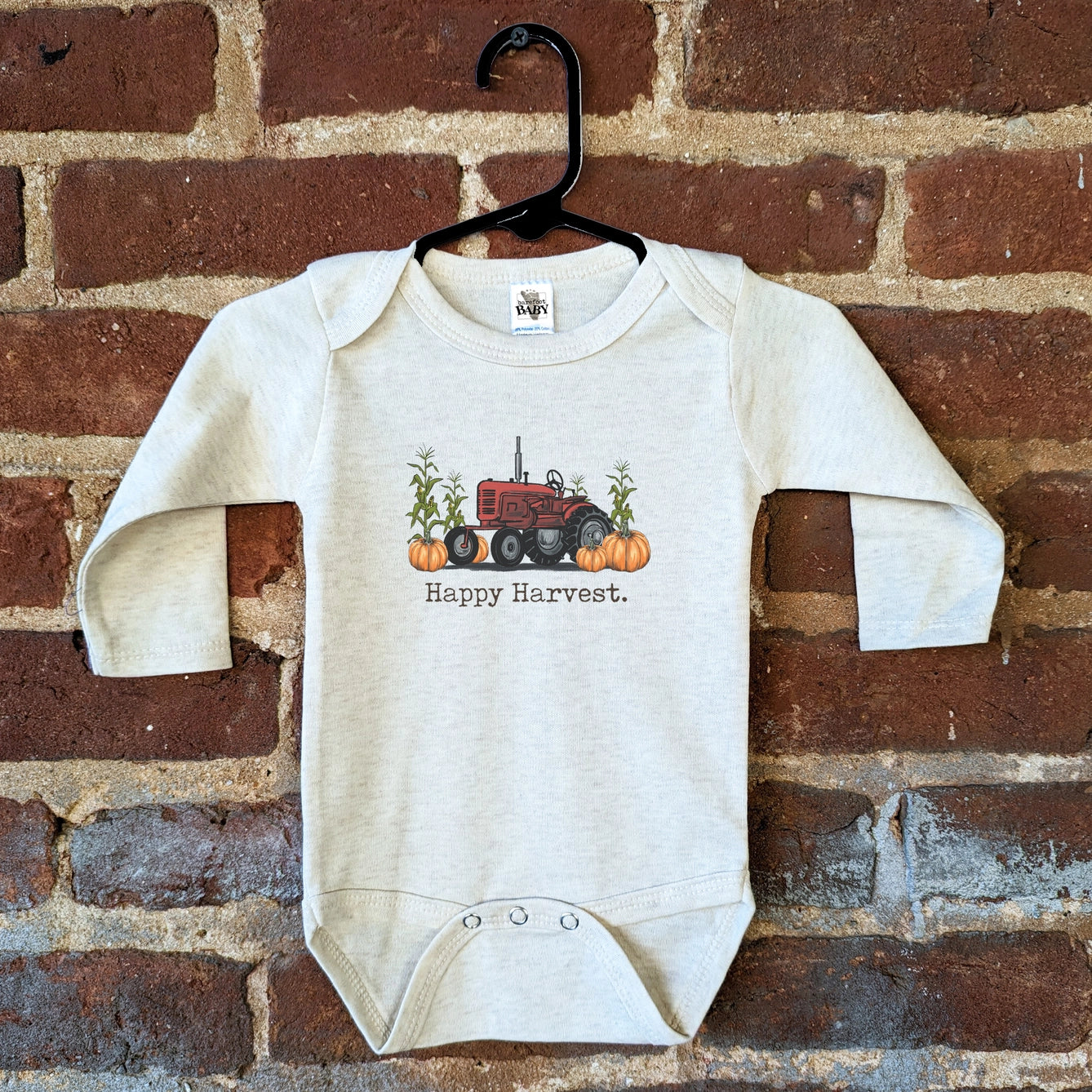 Happy Harvest Long Sleeve Onesie