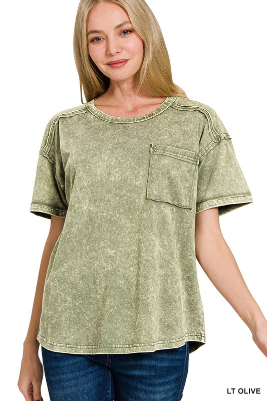 Olive Acid Top