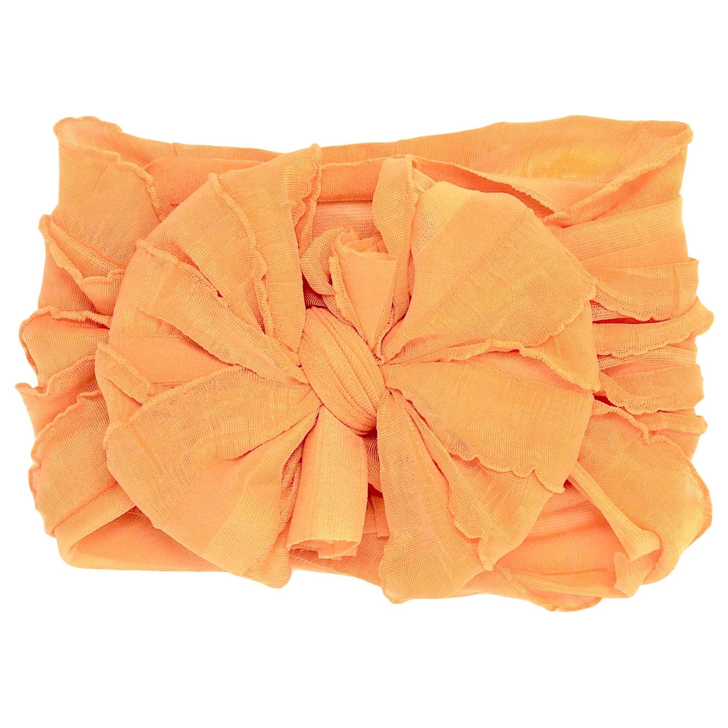 Dreamsicle Ruffled Bow