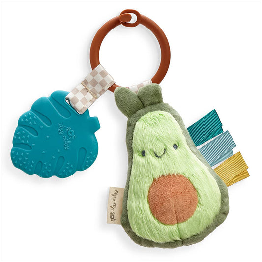 Itzy Pal™ Plush + Teether: Avocado