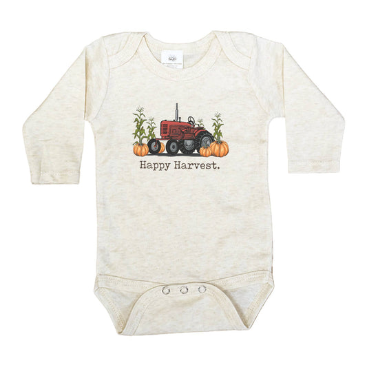 Happy Harvest Long Sleeve Onesie