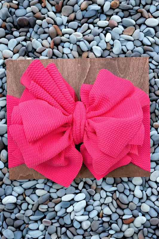 Barbie Pink Tassel Headwrap Bow